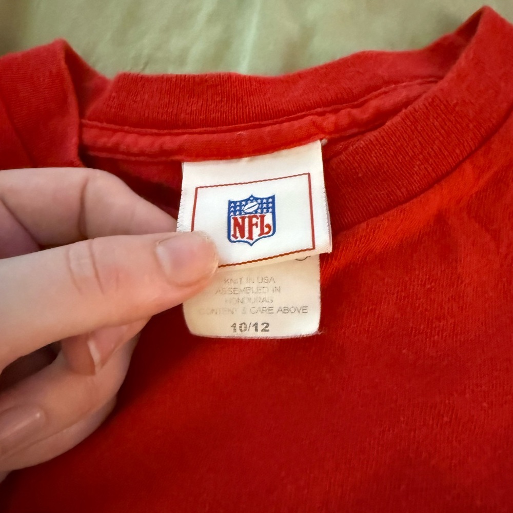NFL Kansas City Chiefs Bright Red Tee